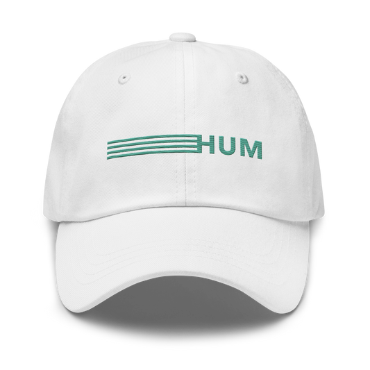 HUM Essentials Dad Hat - White